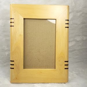 Furio Faux Wood Frame Photo Tabletop or Wall Moun